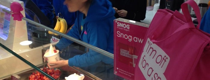 Snog Pure Frozen Yogurt is one of London.