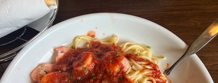 Olive Garden is one of lunch spots.