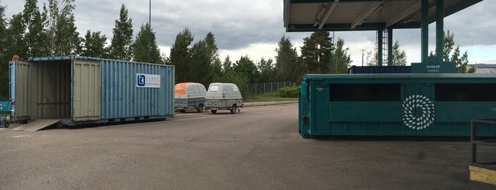 Sortti-asema HSY Ämmässuo is one of Recycling facilities in Helsinki area.