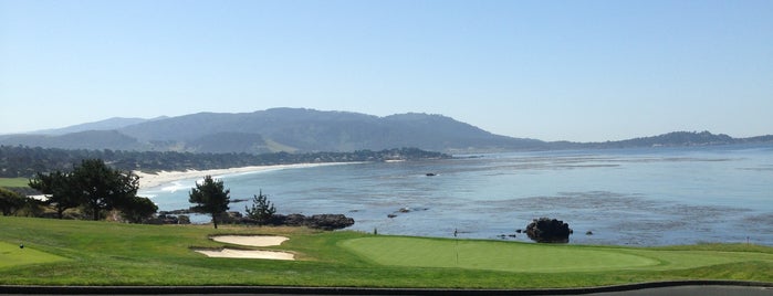 Pebble Beach is one of Central CA Coast.