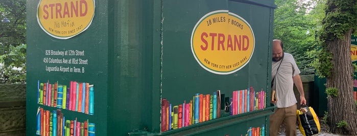 Strand Book Store Stand is one of New York.