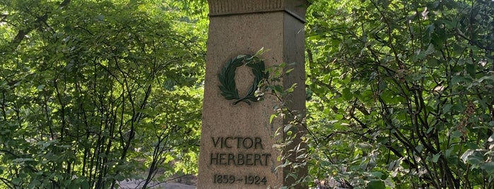 Victor Herbert Bust is one of The 29 Sculptures of Central Park.