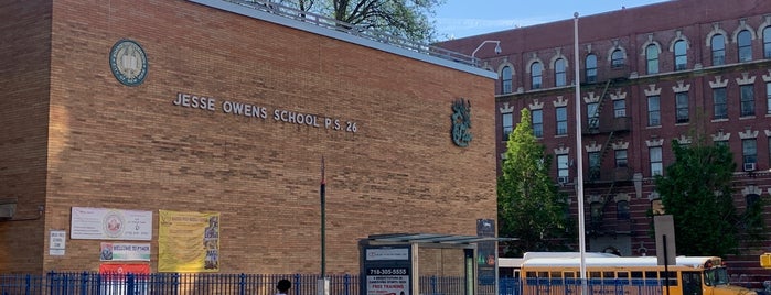 P.S. 26 Jesse Owens School is one of NYC Hurricane Evacuation Centers.