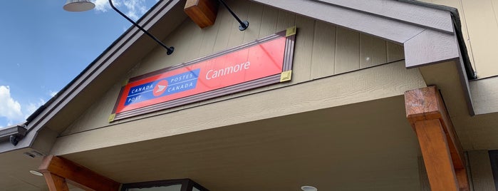 Canada post is one of Riding the Cougar-Canmore.