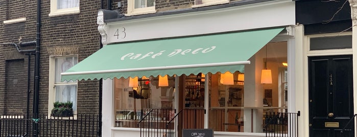 Cafe Deco is one of London 2022.