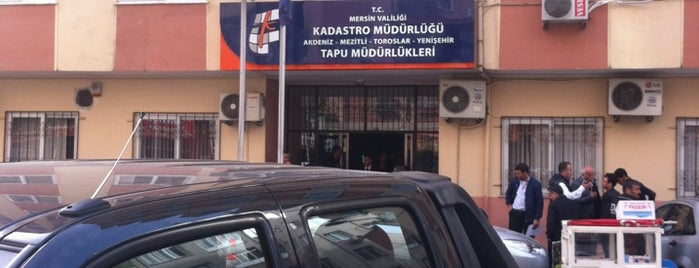 Mersin Tapu Müdürlüğü is one of Lugares guardados de Aşkın.