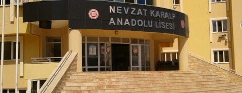 Nevzat Karalp Anadolu Lisesi is one of Tempat yang Disukai Çağlar.