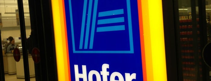 Hofer is one of Lugares favoritos de Ajda.