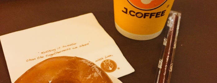 J.CO Donuts & Coffee is one of Fave coffee spots.