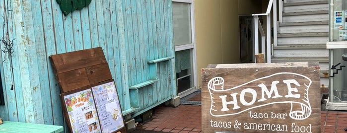 HOME taco bar is one of Cafe / Bar.
