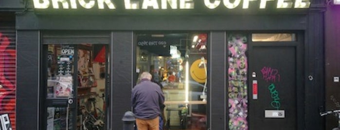 Brick Lane Coffee is one of London.