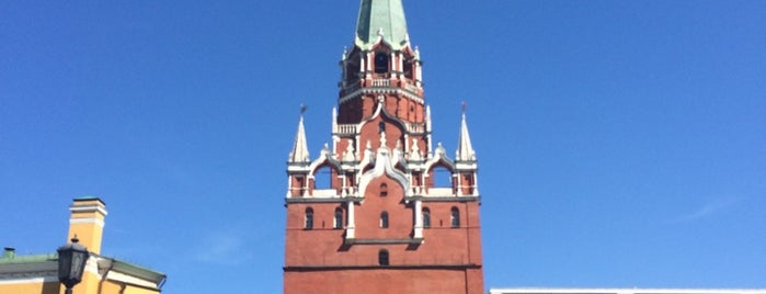 Troitskaya Tower is one of Москва.