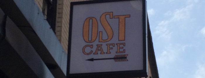 OST Cafe is one of Espresso - Manhattan < 23rd.