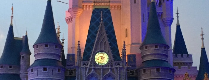 Cinderella Castle is one of Lugares favoritos de Andrew.