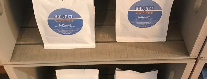 Ballast Coffee is one of SF to Try.