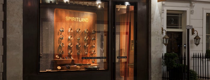 Spiritland Headphone Bar is one of London to-try.