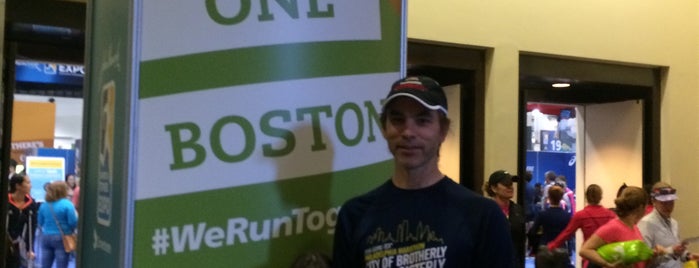 Boston Marathon Expo is one of Places I've Been!.