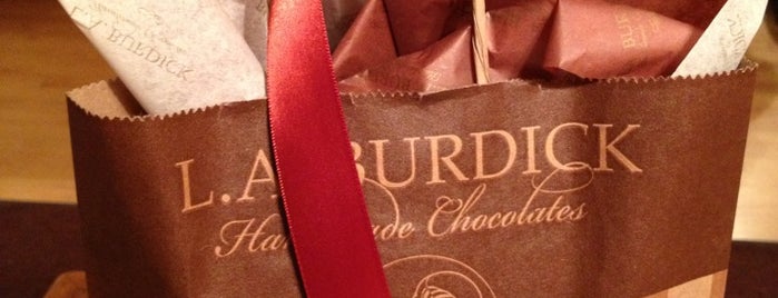 L.A. Burdick Chocolate is one of Boston - a great place for living.