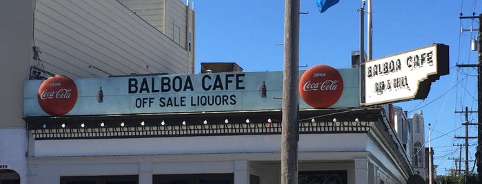 Balboa Cafe is one of San Francisco Bars.