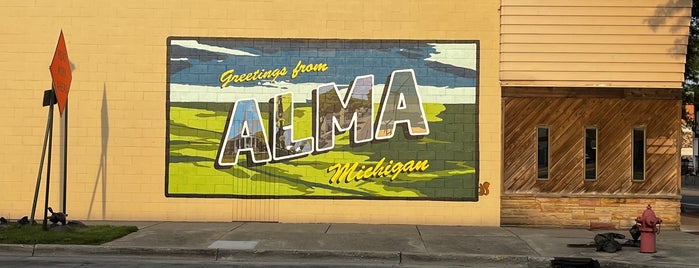 Alma, MI is one of Places I frequently visit.