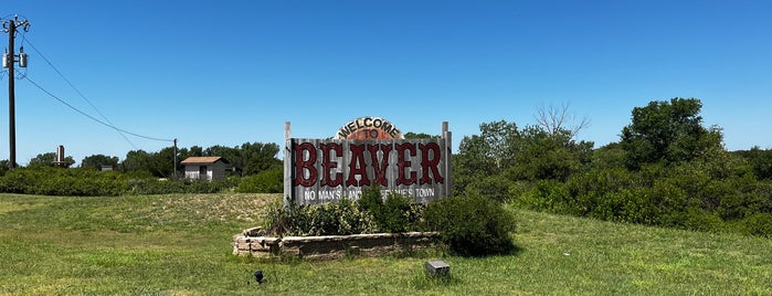 Beaver, OK is one of places to go.
