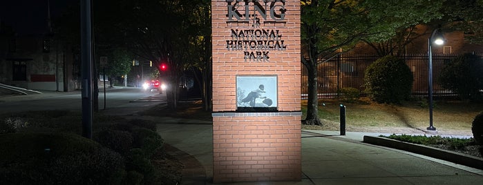 Dr Martin Luther King Jr National Historic Site is one of Want To Go.