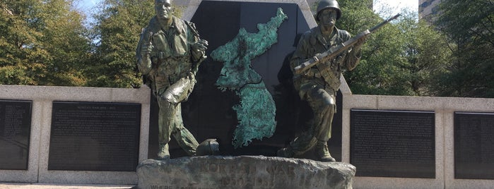 Korean War Memorial is one of Nashville TN.