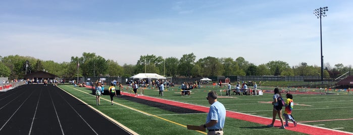 Glenbard East High School is one of Pinpointed locations.