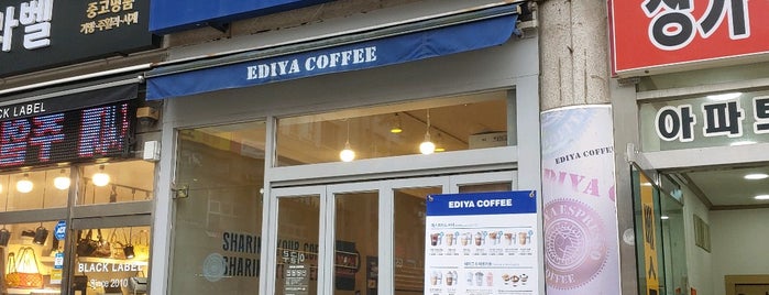 EDIYA COFFEE is one of 평촌 cafe list..