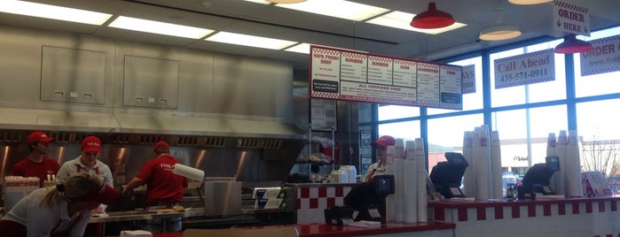 Five Guys is one of Weston’s Liked Places.