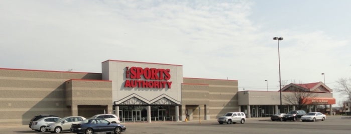 Sports Authority is one of favorites.