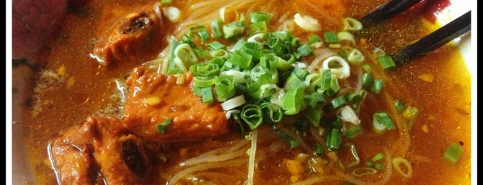 Hu Tieu Suon Nguyen Cong Tru is one of saigon food.