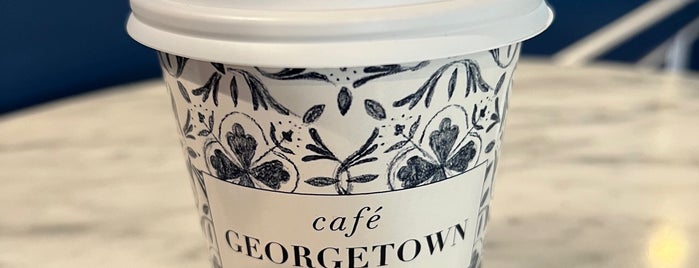 Café Georgetown is one of John'un Kaydettiği Mekanlar.