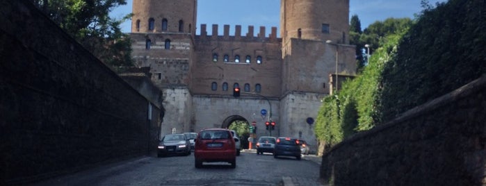 Porta San Sebastiano is one of Rome for friends.