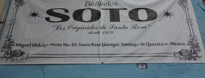 Buñuelos Soto is one of Por visitar.