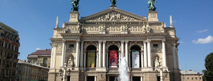 Lviv Theatre of Opera and Ballet is one of 1.