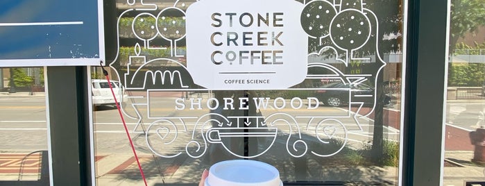 Stone Creek Coffee is one of Brandon’s List: Best Eats Milwaukee.