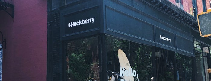 Huckberry Pop-Up Store is one of New York City.