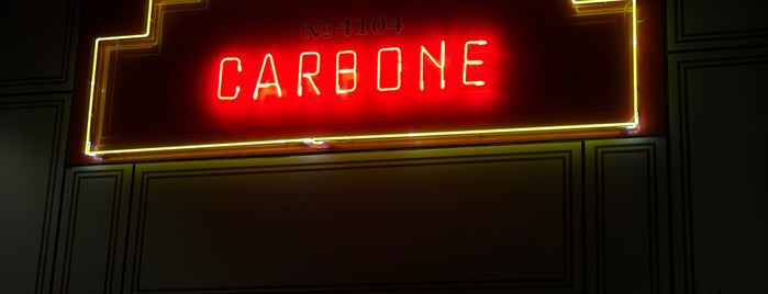 Carbone is one of luxurious.