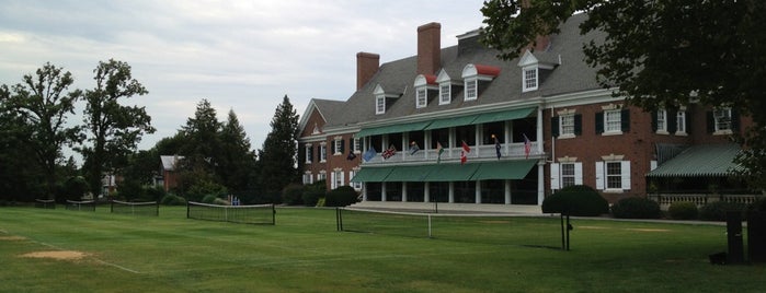 The Germantown Cricket Club is one of Tempat yang Disukai Raj.