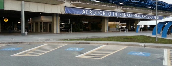 アフォンソ・ペーナ国際空港 (CWB) is one of Aeródromos Brasileiros.