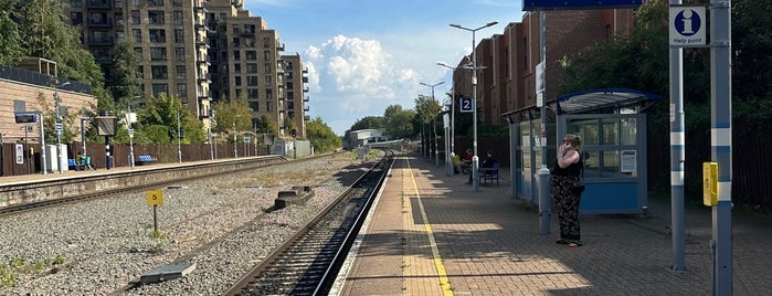Wembley Stadium Railway Station (WCX) is one of Stations - NR London used.