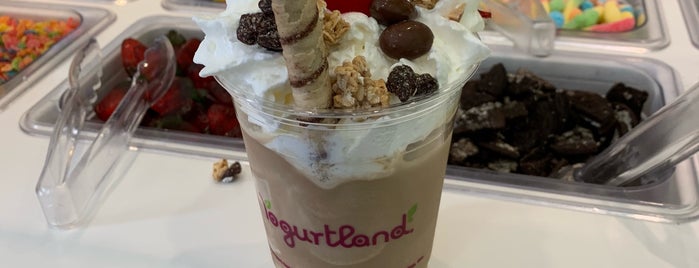 Yogurtland is one of The 11 Best Places for Strawberry Dessert in San Jose.