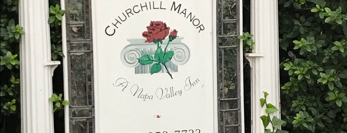 Churchill Manor is one of Napa Valley.