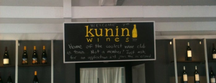 Kunin Wines Tasting Room is one of Long Weekend in Santa Barbara.
