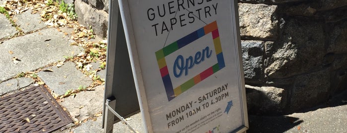 The Guernsey Tapestry Gallery is one of Guernsey.