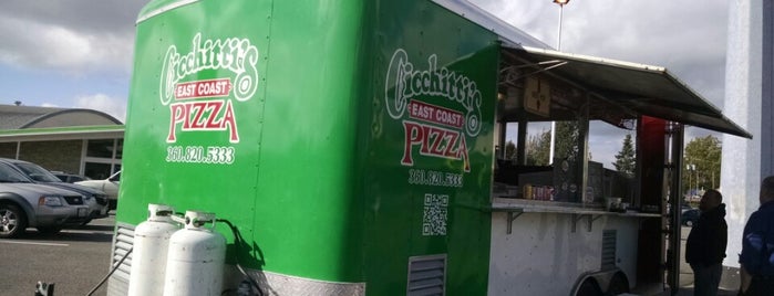 Cicchittis Pizza Truck is one of Bellingham Food Trucks.
