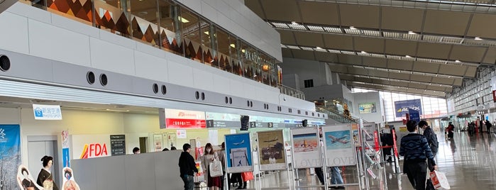 Domestic Check-in Counter is one of 新潟空港.