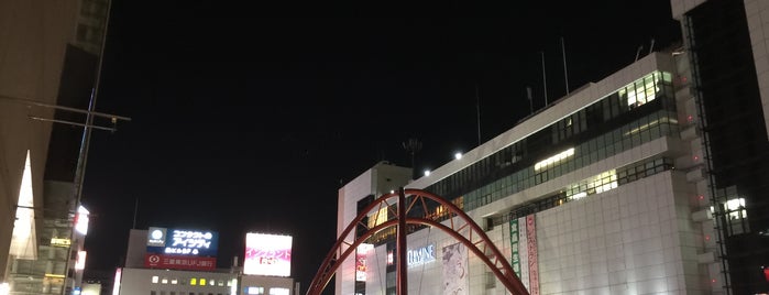 立川駅北口ペデストリアンデッキ is one of 立川の夕方.