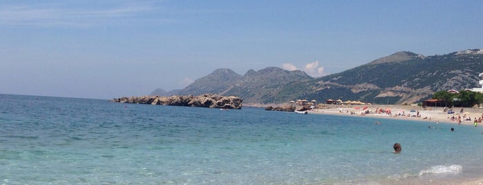 Veliki pijesak is one of Montenegro beaches.